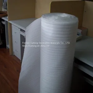Reinforced Composite Wood Floor With Film Moisture-proof Cotton SPC Locking Floor Moisture-proof Film Protection Mulch Waterproof Pearl-cotton Floor Mat thumbnail-4