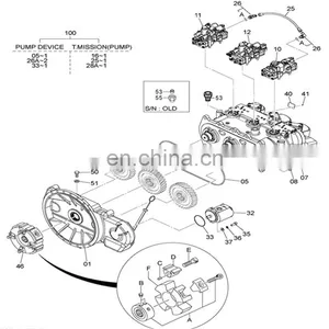 EX215 Main Pump For EX215 Excavator EX215 Hydraulic Pump thumbnail-4