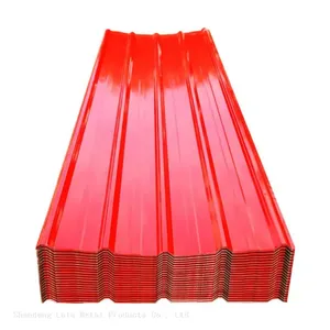 Color Corrugated Metal Steel Sheet Corrugated Steel Sheet Calamina Galvanized Toles Pour Toitures thumbnail-2