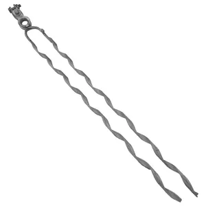Manufacturer Supply Hot Dip Galvanizing Spiral Tension Clamp Wire for OPGW Optical Cable thumbnail-1