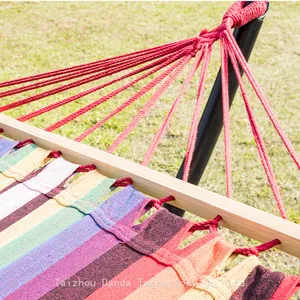 White Powder Coated Heavy Duty Outdoor Hanging Hammock Stands Garden Patio Hammock Chair Portable Household Steel Frame Rattan thumbnail-3