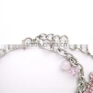 Customized Stainless Steel Chain With Crystal Bone Pet Necklace Jewelry thumbnail-3
