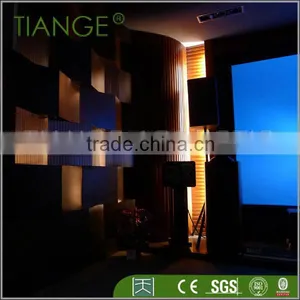 Solid Wood Conner Bass Trap, Sound Diffuser Panel thumbnail-2