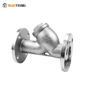 [RUOTENG] Wholesale Price DN32 Flange Stainless Steel CF8 API Y-Strainer thumbnail-3
