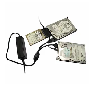 Easy Portable USB2.0 to 2.5''/3.5''usb to Sata Power Adapter 12v 5v Connector thumbnail-5