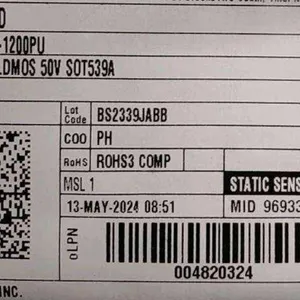 BLL9G1214L-600U Ampleon RF MOSFET Transistors BLL9G1214L-600/SOT502/TRAY thumbnail-2