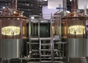 3 Phase Small Commercial Brewing Equipment 100L - 1000L For Restaurant Pub thumbnail-3