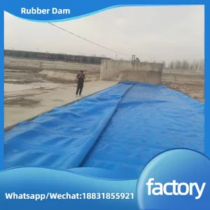 Cost Effective Rubber Inflatable Dam Price for Sale Flood Prevention and Landscape thumbnail-1