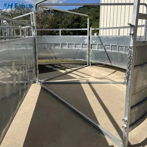Welded Easily Assembled Horse Farm and Cattle Fencing Durable PVC Coated Panels Livestock Fence thumbnail-3