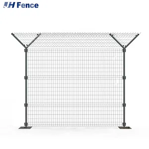 358 Anti Climb Metal Clear Vu Welded Wire Mesh Clear View Fence for Sale Airport Fencing Manufacturer Easily Assembled thumbnail-2
