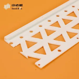 Flexible PVC Corner Bead Plastic PVC Stop Bead for Plastering R6 thumbnail-1