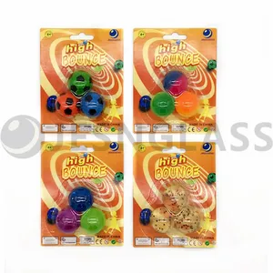 Hot Sale 35MM High Bouncy Ball Children's Toy Rubber Balls Blister Card Package thumbnail-1