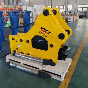 YTCT Side Type Hydraulic Breaker Hammer SB40 SB81 SB121 for 6-35Ton Excavator Rock Breaker thumbnail-2
