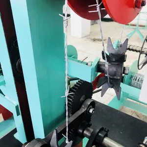 CS-B Type Single-strand Barbed Wire Machine, Suitable for Wire Mesh Production, PLC Control Core Component, Stainless Steel Material thumbnail-3