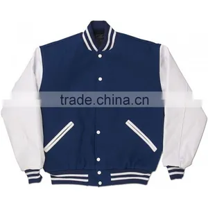 Hot Mens Boys College Varsity Letterman Baseball Jacket thumbnail-1
