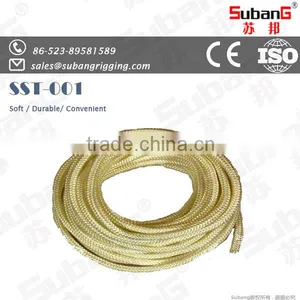 Taizhou Rigging Manufacturer Nylon Rope Lifting Rope 12mm Diamond Braided Rope thumbnail-4