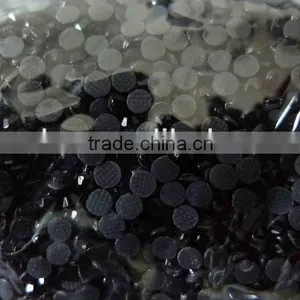 Rhinestone Hot Fix Iron on SS10(2.8mm) Glass Material Rhinestone Black thumbnail-1