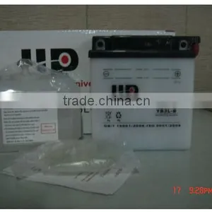 Dry Charged Vented Motorcycle BatteryYB3L-B 12V3AH thumbnail-1