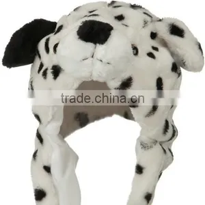 Plush Animal Head Hat/ Plush Animal Winter Hat/winter Warm Plush Hat thumbnail-3