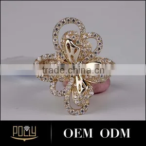 2015 Fashion Jewelry Set Design Gold Silver Plated Necklaces and Earrings Ring Silver Jewelry Set thumbnail-3