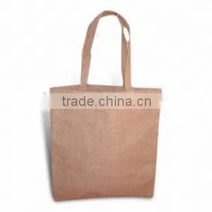 Fashion Eco-friendly Plain Jute Shopping Bag/gunny Tote Bag/ Burlap Bag thumbnail-1
