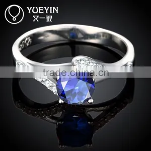Latest Design Lekani Mix Colour 925 Sterling Silver Plated Rings thumbnail-3