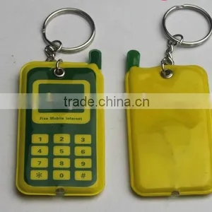 Gift Items Promotional Mini Squeeze Flashlight Led Keychain thumbnail-1