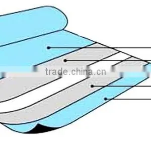 Waterproof 100% Polyester Elastane Fabric Waterproof Swimming Pool Cover thumbnail-4