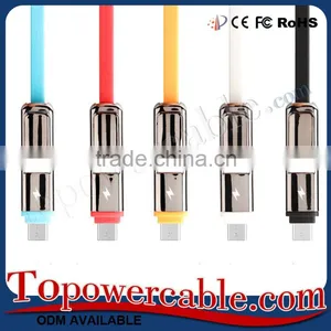 Supply Portable Multi-functional USB Type C 2 in 1 Data Cable thumbnail-6