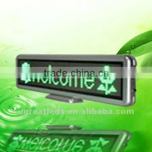USB Rechargeable Battery Led Desk Sign thumbnail-1