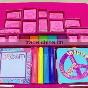 15 PCS WOODEN STAMPS WITH CUTESY CARD thumbnail-3