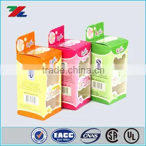 Lovely Custom Window Matte Film Lamination Attractive White Cardboard Packaging Box thumbnail-1
