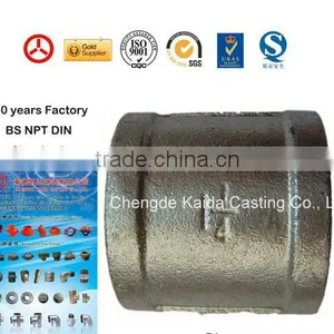ISO,SGS 150lbs 300lbs Malleable Iron Pipe Fittings thumbnail-1