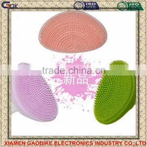 Eco-freindly Colorfull Custom Silicone Facial Brush thumbnail-1