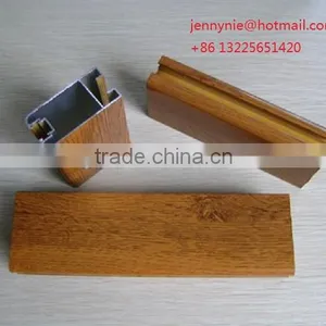Wood Grain/shift/finish Aluminum Profiles thumbnail-1