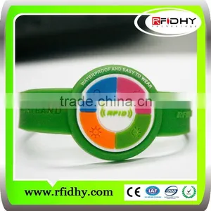 Manufacturer of Customized Ntag203 Silicone Rfid Wristbands thumbnail-1