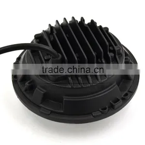 Ultra Bright Waterproof Round 7" HID LED Projector Head Light for Motorcycle Harley Davidson thumbnail-2