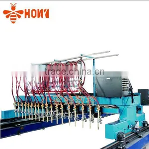HONEYBEE Heavy Duty Plate Shape CNC Flame Plasma Cutting Machine thumbnail-1