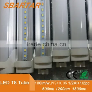 100lm/w RF>0.95 U Shape Hot t8 Led Light Tube 18w AC85-265v thumbnail-1