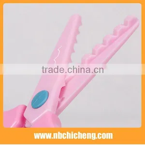 6pcs Colorful Plastic Kids Children School Paper Scissor thumbnail-2