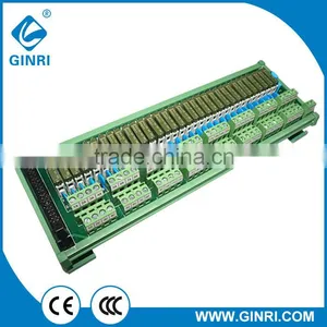 MIL/IDC Connector 32 Channel 1a Slim Relay Module With Slotted Screws (PLC Output Amplified Board) JR-B32PC-F/24VDC thumbnail-1