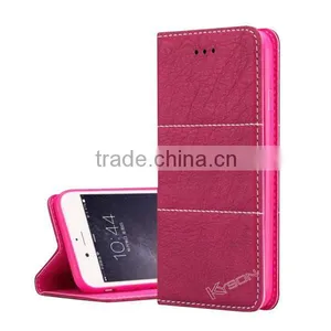 Phone Wallet Leather Cover Cell Phone Holster for Iphone6 Plus thumbnail-1