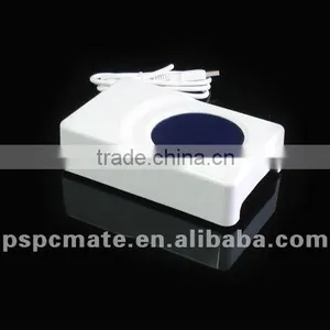 Silver Usb Cup Warmer Cooler With 4 Port Hub as Christmas or 2014 New Year Gift thumbnail-1