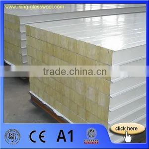 Rock Wool Insulated Aluminum Sandwich Panel Quality Choice thumbnail-2