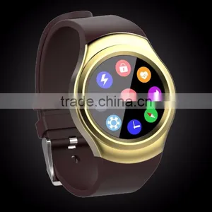 1.22 Inch IPS Round Screen Support Heart Rate Monitor Watch Bluetooth SmartWatch thumbnail-2