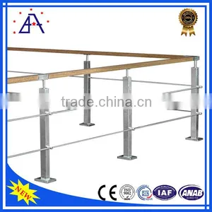 Custom Silver Anodized Aluminum Hospital Handrail thumbnail-6