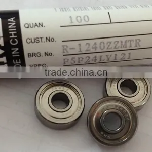 Chrome Steel Miniature Inch Ball Bearings R168ZZ R168Z thumbnail-6