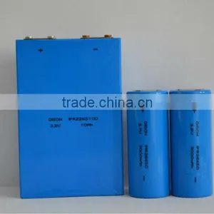 3.2v Phosphate Li-ion 26650 3000mah Battery for Electrical Tools Solar Lightings thumbnail-1