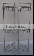3 Tier Iron Wire Corner Storage Rack thumbnail-1