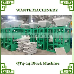 2015 Trade Assurance Export to Congo !! QT4-24 Africa Small Paver Block Machine Price thumbnail-5